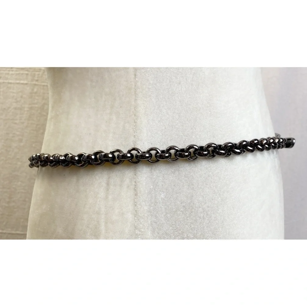 Heavy Duty Gun Metal Heavy Rollo Link Chain Belt